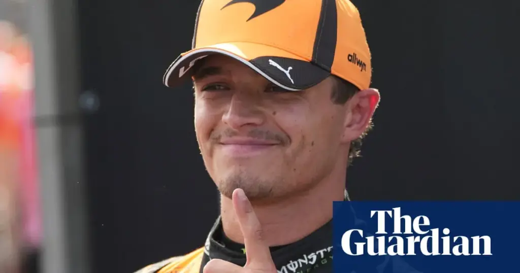 Norris cautious despite pole as it 'falls apart' for Hamilton