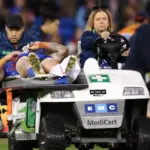 Knights lose $13m man to injury after star forward stretchered off - Nine.com.au