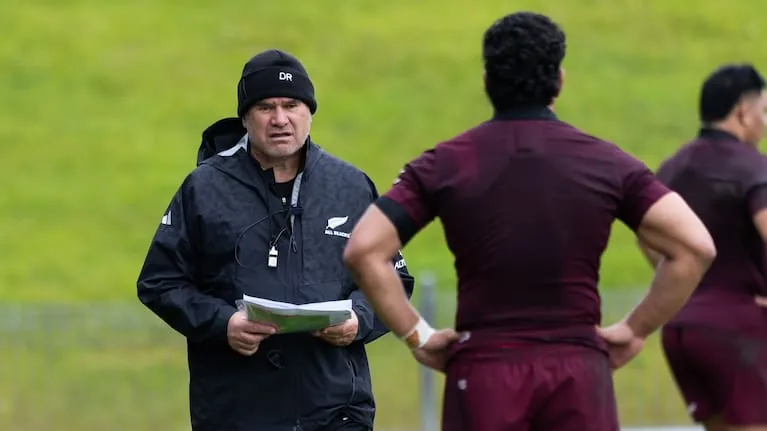 All Blacks coach Dave Rennie.