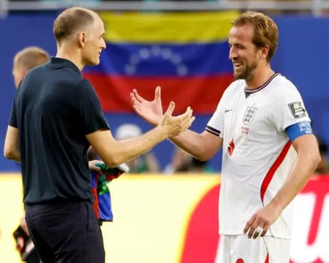 Thomas Tuchel and Harry Kane